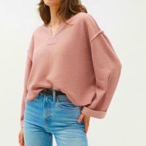 URBAN OUTFITTERS Jax Inside Out Notch Neck Top